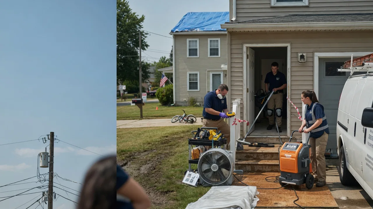 Water Damage Repair in Wren, OH near me